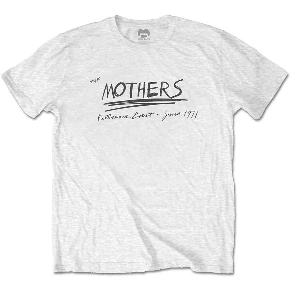 Frank Zappa - Filmore East Heren Tshirt - Wit